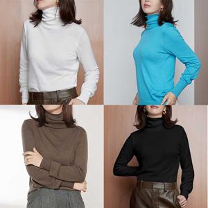 야미니트 비스코스 울 블렌디드 터틀넥 5종 택1