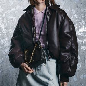 아리아 브레이디드 스트랩 핸들 크로스백 2colors CK2-80151536