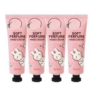 4개  소프트 퍼퓸 핸드크림 피치 브레스 50ml /고보습 핸드크림