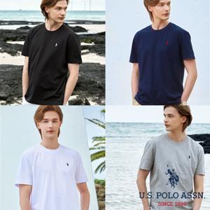 [U.S POLO ASSN.] 25SS 라운드넥 티셔츠 남성 4종