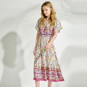 [최초가69,000원]썸머 레이온 원피스_화이트