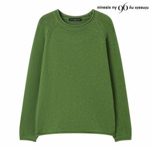 정상가:69,000원 ㅣ 레글런 라운드 베이직 긴팔 니트 (NP4KT044L0)