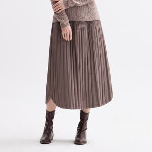 [최초가 159000원] 아웃턱 라인 퀼팅 세미 벌룬 스커트_PPSKW025005