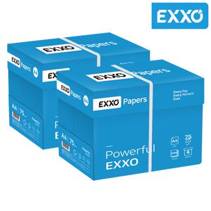 EXXO A4 복사용지A4용지 75g 2BOX4000매