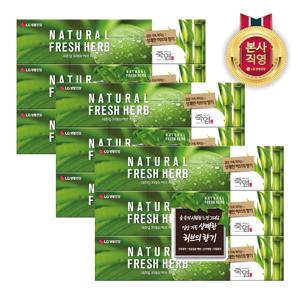 죽염 내추럴 후레쉬허브 치약 130g x 9개