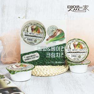대파&베이컨 크림치즈 50g (4입*3팩)