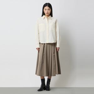 [본사] 새턴 사선 랩 풀 스커트_SASK07511ED