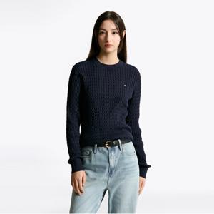 [정상가 219,000]  크루넥 케이블 스웨터 (T22F6KTO040WT2C1G)