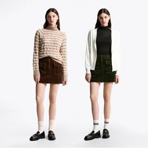 코듀로이 미니 스커트 2종 택1 (T22F7WSC080WT1)