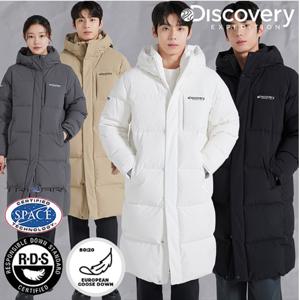 디스커버리 24FW 가격인하 남성 레스터G RDS 구스다운 오버핏 롱패딩 DMDJ67046