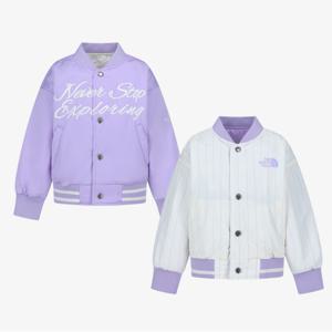 키즈 리버서블 스타라인 자켓 NJ3NS01U_LAV