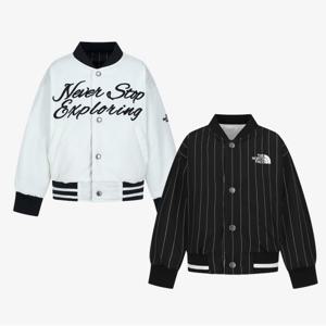 키즈 리버서블 스타라인 자켓 NJ3NS01S_CRE