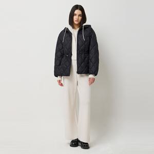 [최초가 498000] 다이아 퀼팅 후드 패딩 점퍼_SAPDE1511BK