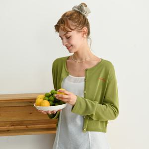 레터링자수크롭가디건 (정상가 35900원)