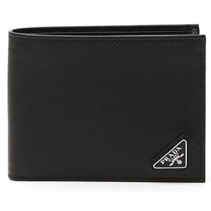 MUST IT_ 사피아노 레더 반지갑 블랙 남성 지갑 2MO513 QHH F0002