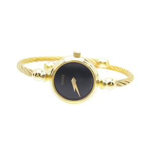 MUST IT_ 뱅글시계 블랙훼이스 골드 2047.1L