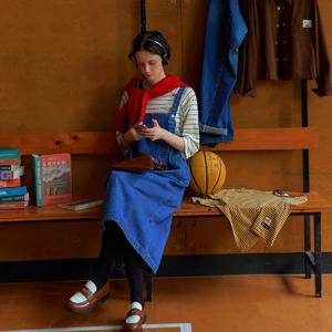 데님스트링라벨원피스 (정상가 59900원)