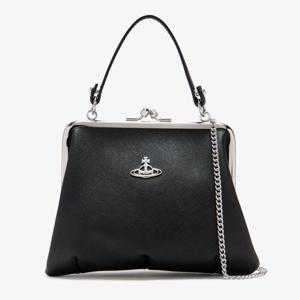 VIVIENNE WESTWOOD  25FW GRANNY FRAME PURSE (4B010006W S0021 N401) (사피아노 그래니 프레임 펄스 크로스백)