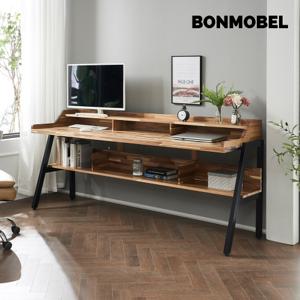 아카시아원목 2000 서재 수납책상