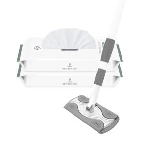 리벤스 밀대걸레+정전기청소포 60매x2세트 (총120매)