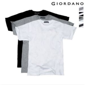 [롯데백화점](교복)남여공용 U넥 라운드넥 레이어드 이너용 기본 무지 반팔 면티 티셔츠