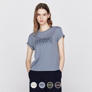 395904 여 그래픽 반팔티 (굿에너지)