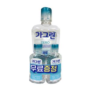 동아제약 가그린 제로 750ml + 100ml 2개 입냄새제거 구취제거 구강건강 구강관리 잇몸건강