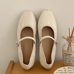 [브리치]  / 말랑밴딩 메리제인 슈즈 플랫 단화 하객룩 구두 여성 단화 2CM