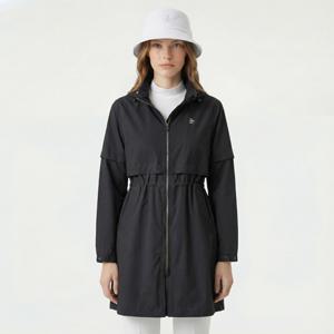 여성 디테쳐블 레인웨어 블랙 MR122LJP33