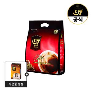 G7 퓨어블랙 200개입 +3in1 20개입 / 아메리카노 스틱커피