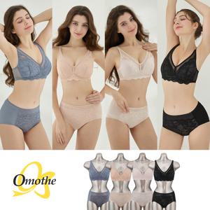 [최초가 159,900원] 쉐이프커버 딥브이 블루밍 레이스 브라팬티 8종 풀세트