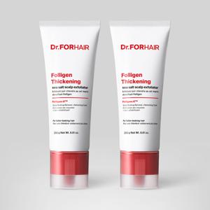 [닥터포헤어] 두피각질 스케일러 폴리젠 씨크닝 씨솔트 스칼프 엑스폴리에이터 250gX2