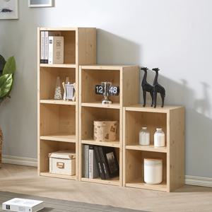 400 공간박스 2단 3단 4단 낮은책장 미니 슬림 칼라박스