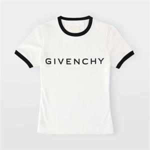 로고 링거 여성 티셔츠 BW70BF3YAC 116