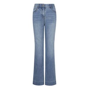 양말제공여성 V스티치 부츠컷 데님 팬츠 121D1PD153