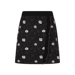 여성 프릴 니트 큐롯 스커트 121D3PC183