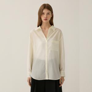 시스루 오픈 카라 셔츠_TWWSTP72050