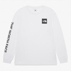 TNF 코어 EX 긴팔 티셔츠 NT7TR59B_WHT