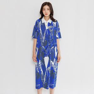 [최초가 238000원] 모던 에스닉 카라 드레스 (AHMPDF08)_BL