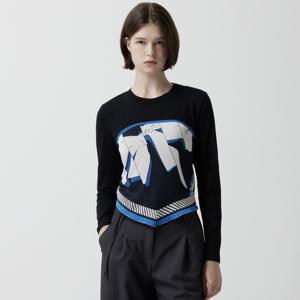 [정상가 169,000] 쥬크 프린트 라운드 티셔츠 Z253MSM032