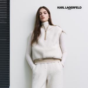 25FW 알파카블렌드 부클 후드베스트