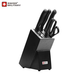 스위스밀리터리 모던나이프 주방칼 칼블럭세트 6종
