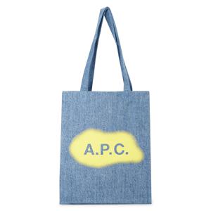 아페쎄 공용 루 데님 블루클레어 토트백 COGEL M61442 IAB