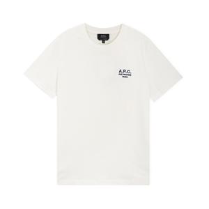 아페쎄 공용 로고 화이트 반팔티 COHBU M26388 TAE