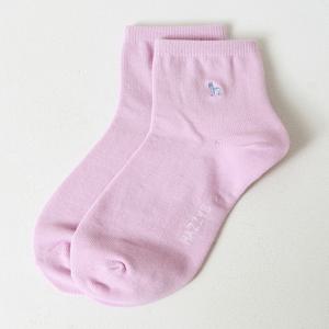 헤지스 여성 [[25SS]] HSSS5B103P1 핑크 솔리드 단목 양말(단품)