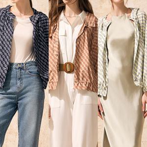 후드프린트스트링점퍼