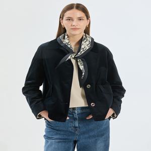 닥스 여성 [[25FW]] DLJA5D901N2 네이비 스트레치 코듀로이 자켓