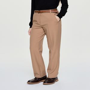 헤지스 여성 [[25FW]] HSPA5DC01I2 [시즌오프][Essential] 스트레이트 기모 슬랙스 베이지