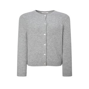 헤지스 여성 [[25FW]] HSSW5DC03G2 [시즌오프][캐시미어100%] 클래식 가디건 그레이