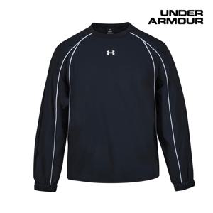 언더아머 APAC 스포츠스타일 우븐 크루 라운드 맨투맨 티셔츠 6014349-001